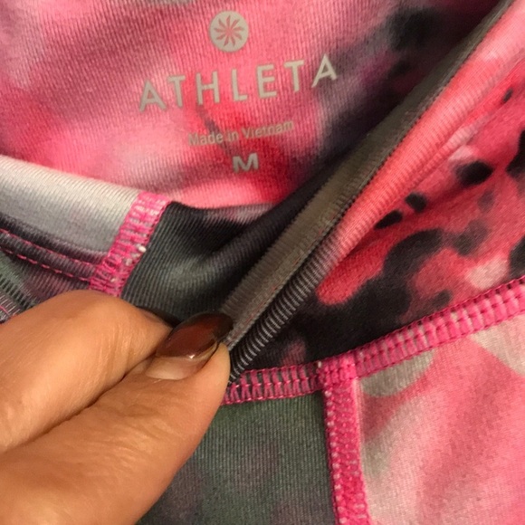 - Athleta floral crop leggings - Picture 4 of 6